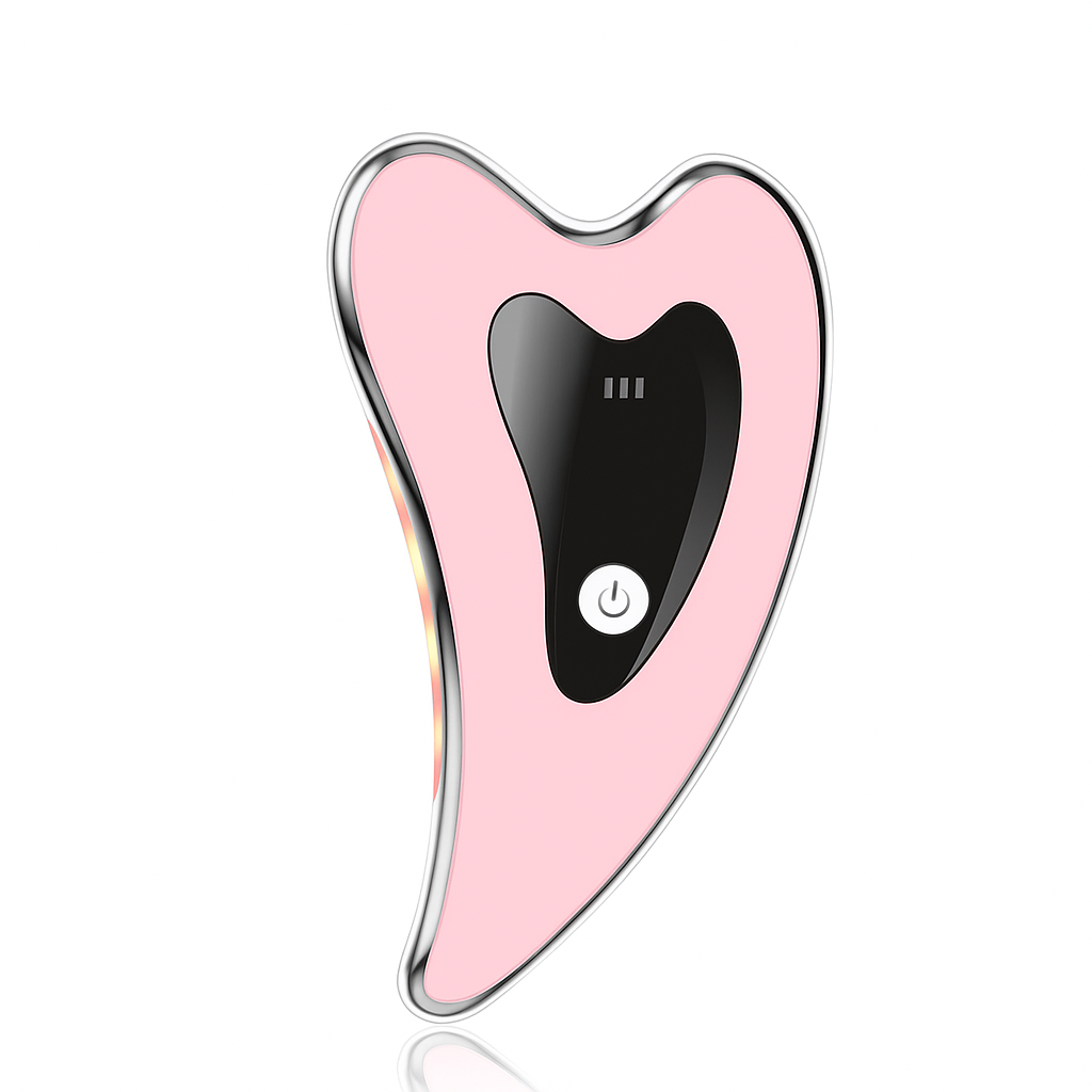 Electric USB Rechargeable Facial Scraping Body Guasha Massager, Wrinkle Remover, and Board Scraping Scraper Tool